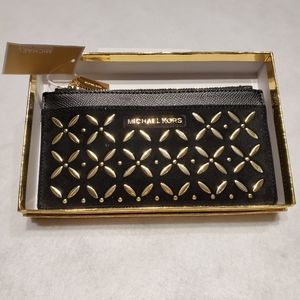 NWT MICHAEL KORS LARGE SLIM CARD CASE